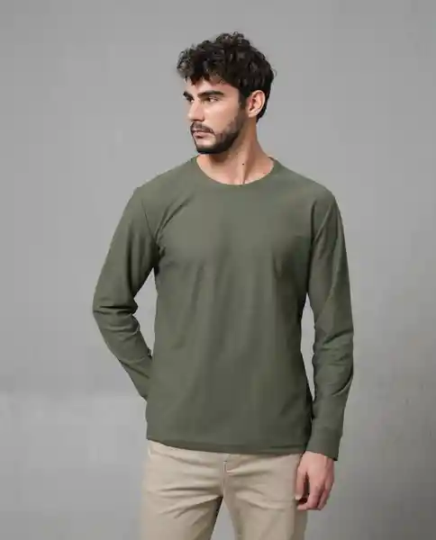 Camiseta Hombre Verde XXL 103G100_VER190312 Rifle