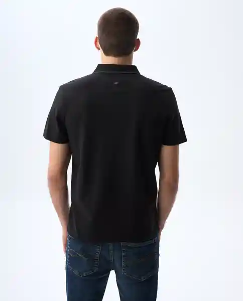 Camiseta Hombre Negro Talla XL 801G005_NEG194004 Americanino