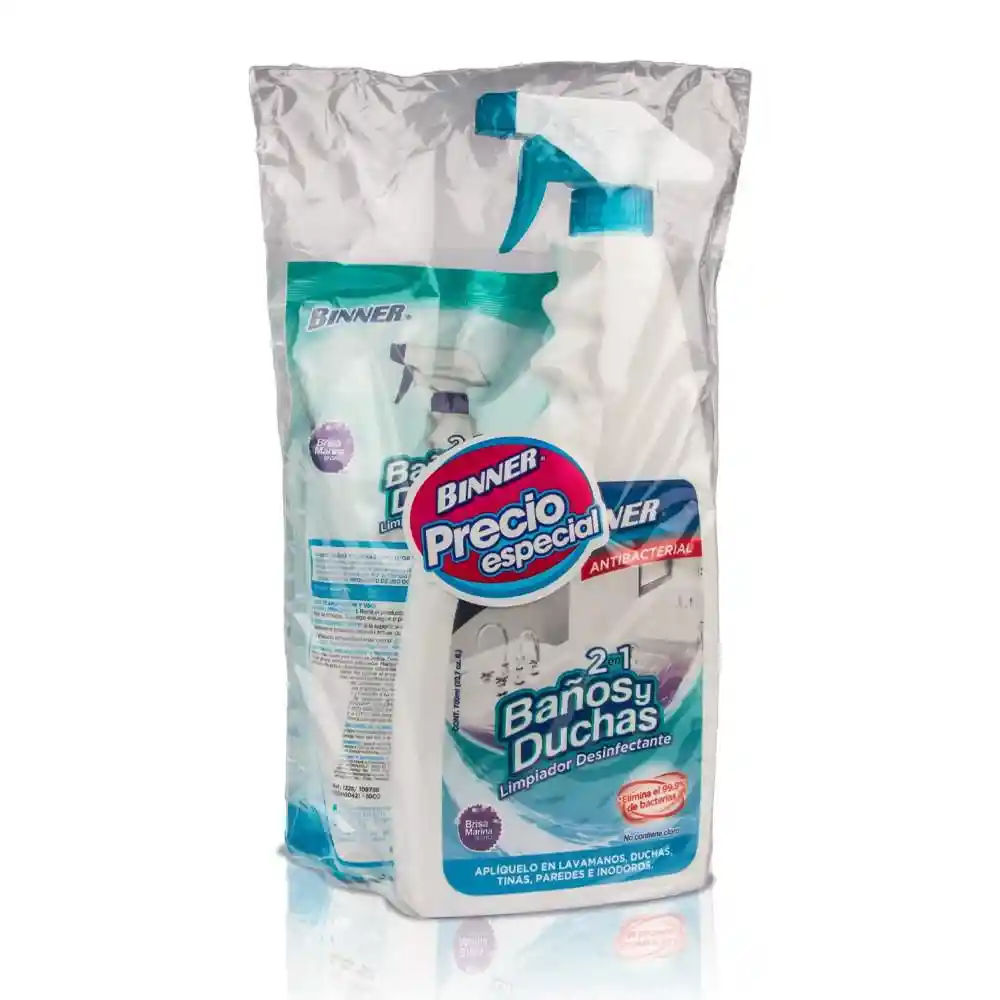 Limpiador Binner Desinfectante (1200 Ml)
