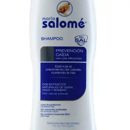 María Salomé Shampoo Prevención Caída
