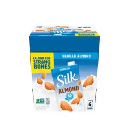 Bebida de Almendras Silk Vainilla Caja X6 Und