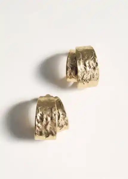 Pendientes Candela Oro Talla 99 Mujer Mango