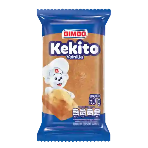 Kekito Ponquecito Sabor a Vainilla