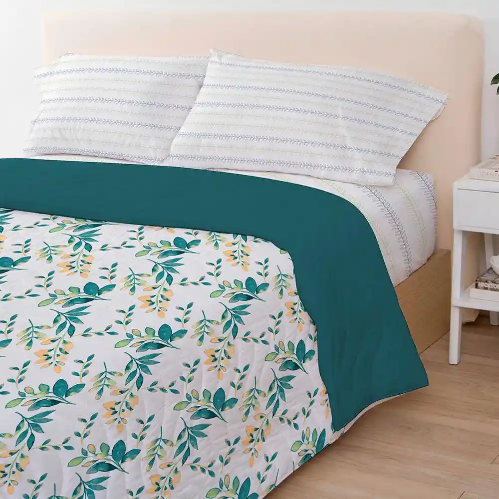 Set Edredon +semijuegocama Finlandek Basic Esencial Doble (140 X 190 Cm) Poliéster Delia