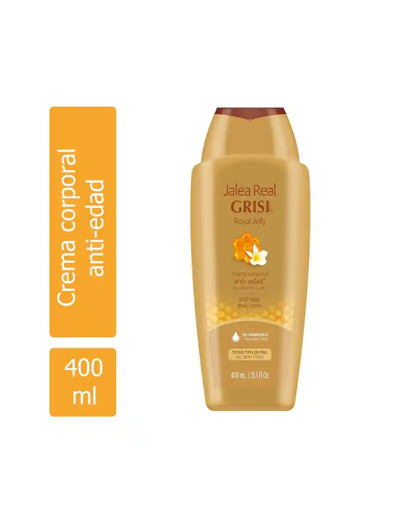 Grisi Crema Corporal Líquida Antiedad Jalea Real