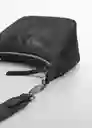 Bolso M Romo Negro Talla 99 Mujer Mango