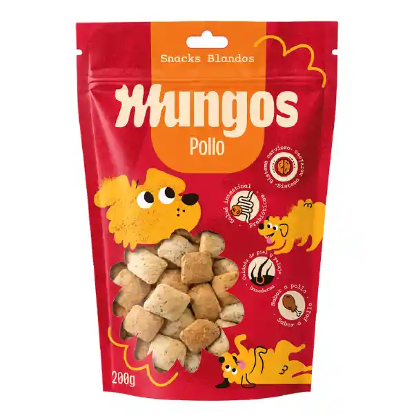 Galletas Mungos Sabor A Pollo