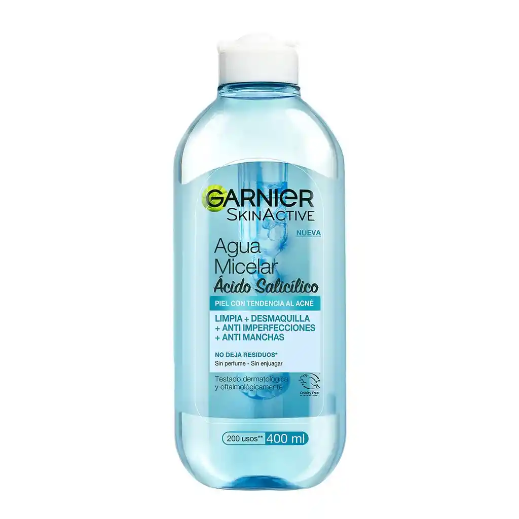 Agua Micelar  Garnier Express Aclara  Anti Imperfecciones 400ml