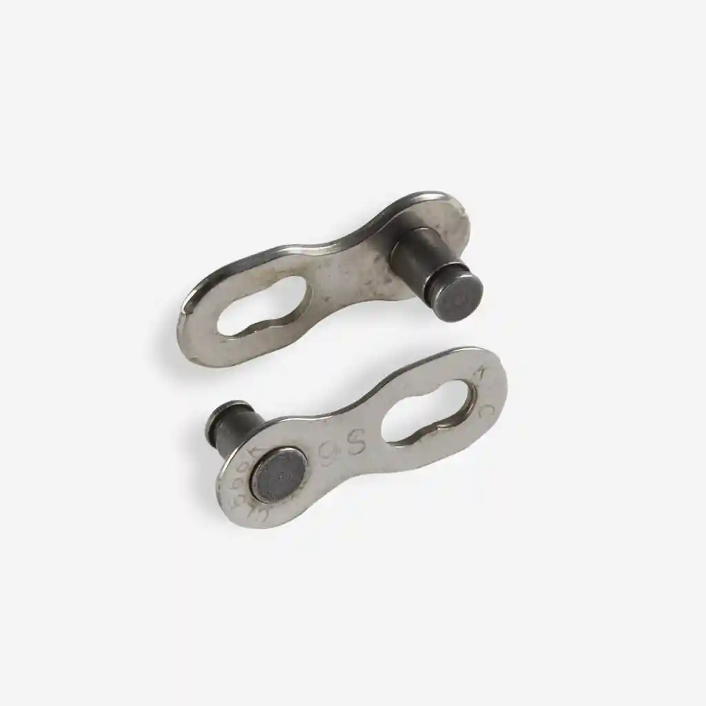 Eslabones Para Cadena de Bicicleta 9 Velocidades Gris