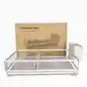 Escurridor Gris 11.5 x 43 x 30 cm Ambiente Gourmet
