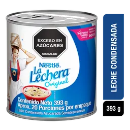 Leche condensada LA LECHERA en lata x 393g