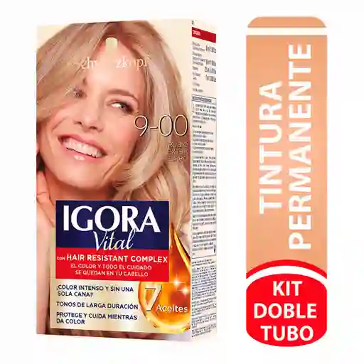 Igora Vital Tinte Permanente Rubio Extra Claro