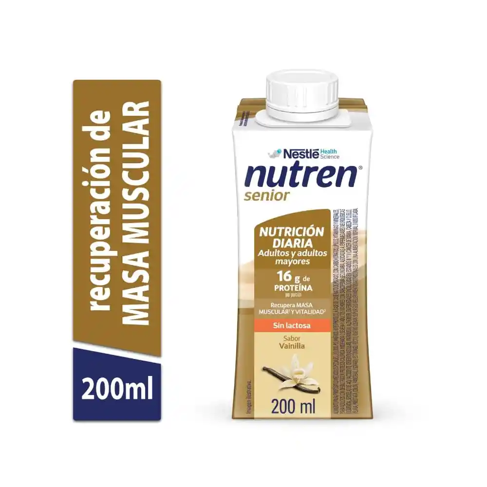 Complemento nutricional Nutren Senior Líquido Mix de frutas 200ml