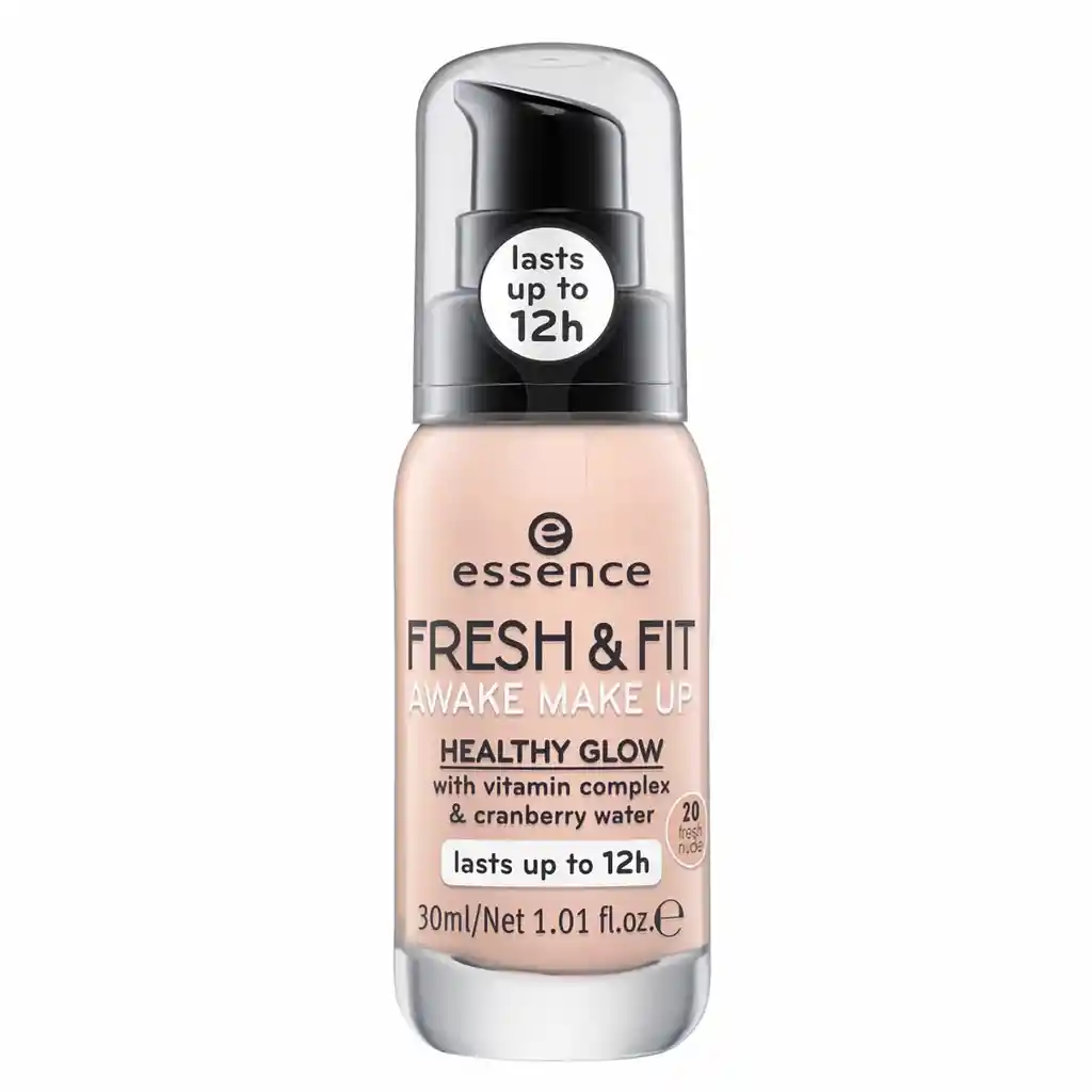 Essence Base de Maquillaje Fresh & Fit Awake Make Up Tono 20 Fresh Nude