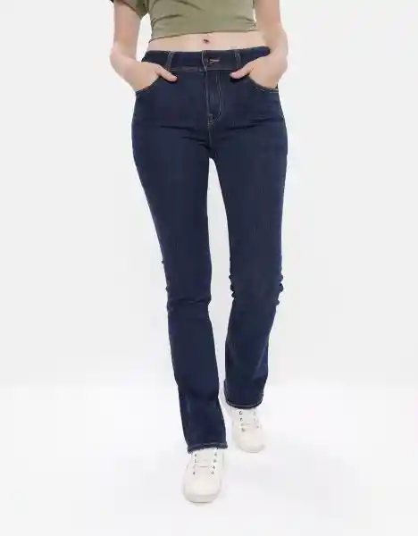 Jean Kick Mujer Azul Talla 6 American Eagle