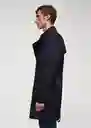 Abrigo Parka Tango Navy Talla XL Hombre Mango