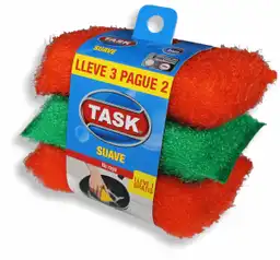 Task Esponja Suave x 3 Unidades