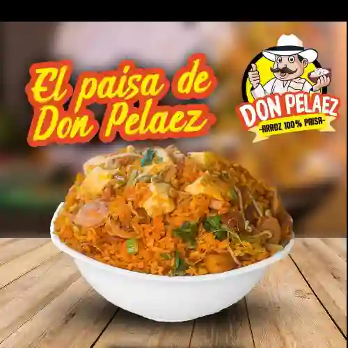 el Paisa de Don Pelaez 3 Porciones