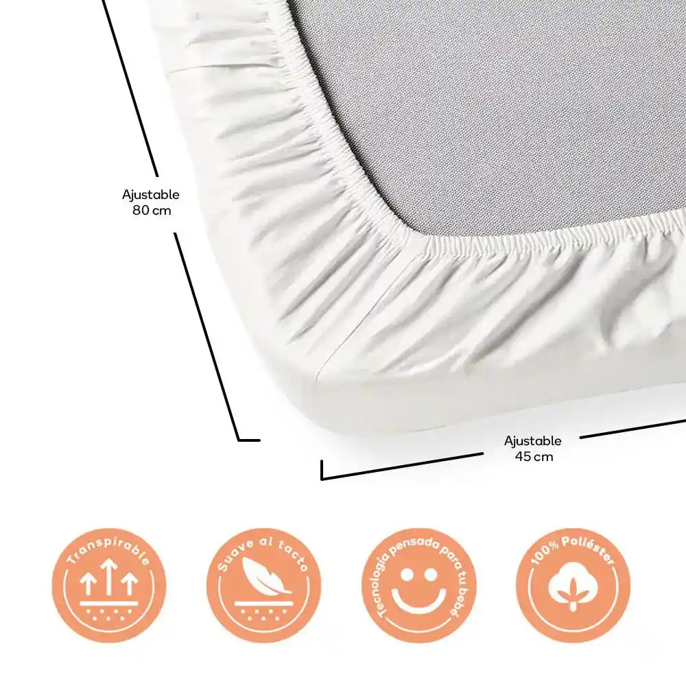 Ajustable Para Colecho Blanco