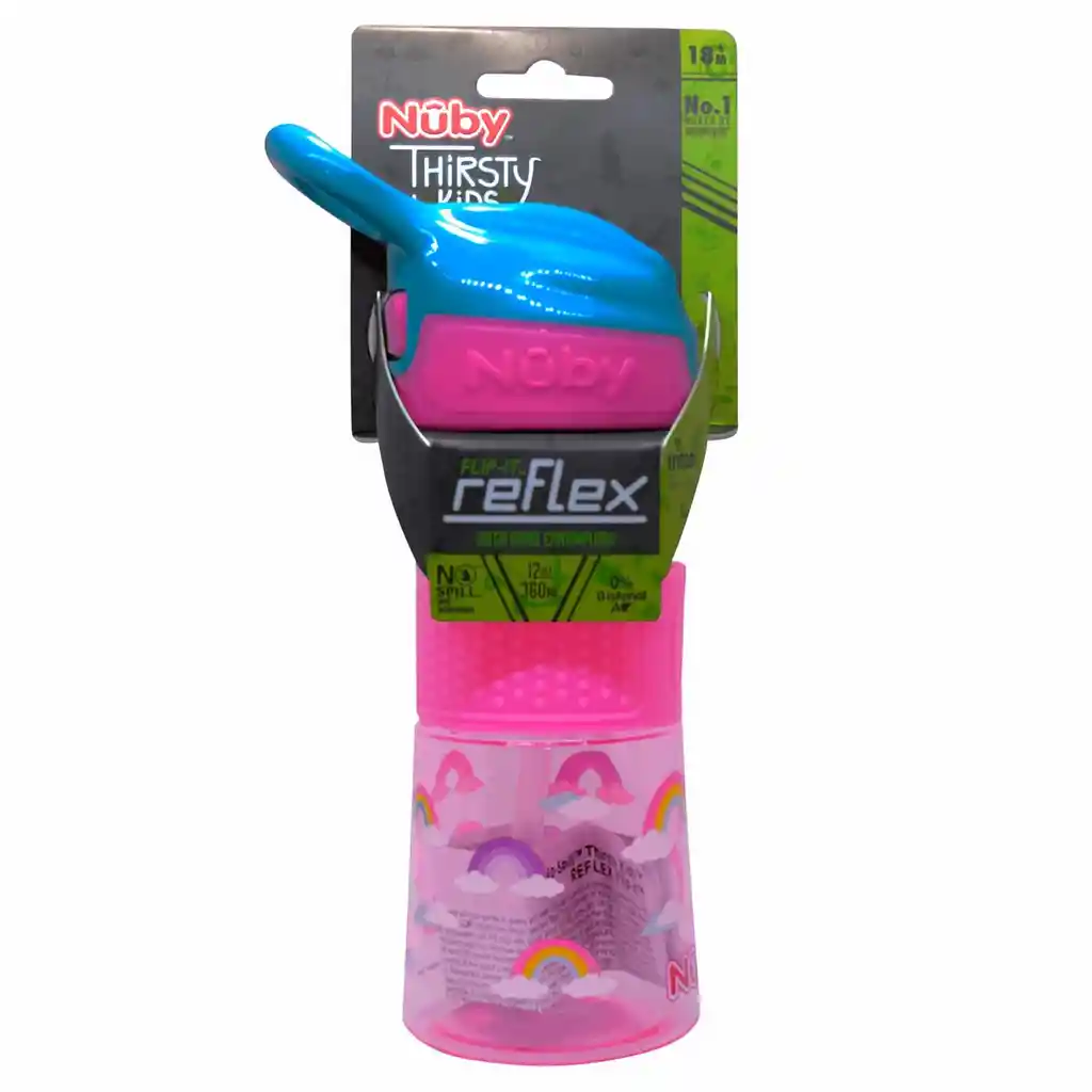 Nuby Vaso Pitillo Reflex Thirsty
