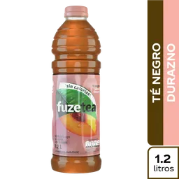 Té Negro Fuze Tea Sabor Durazno PET 1.2L