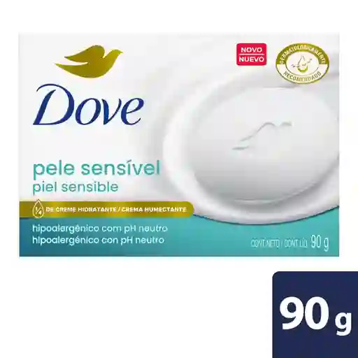 Jabon Dove Piel Sensible (90 Gr)