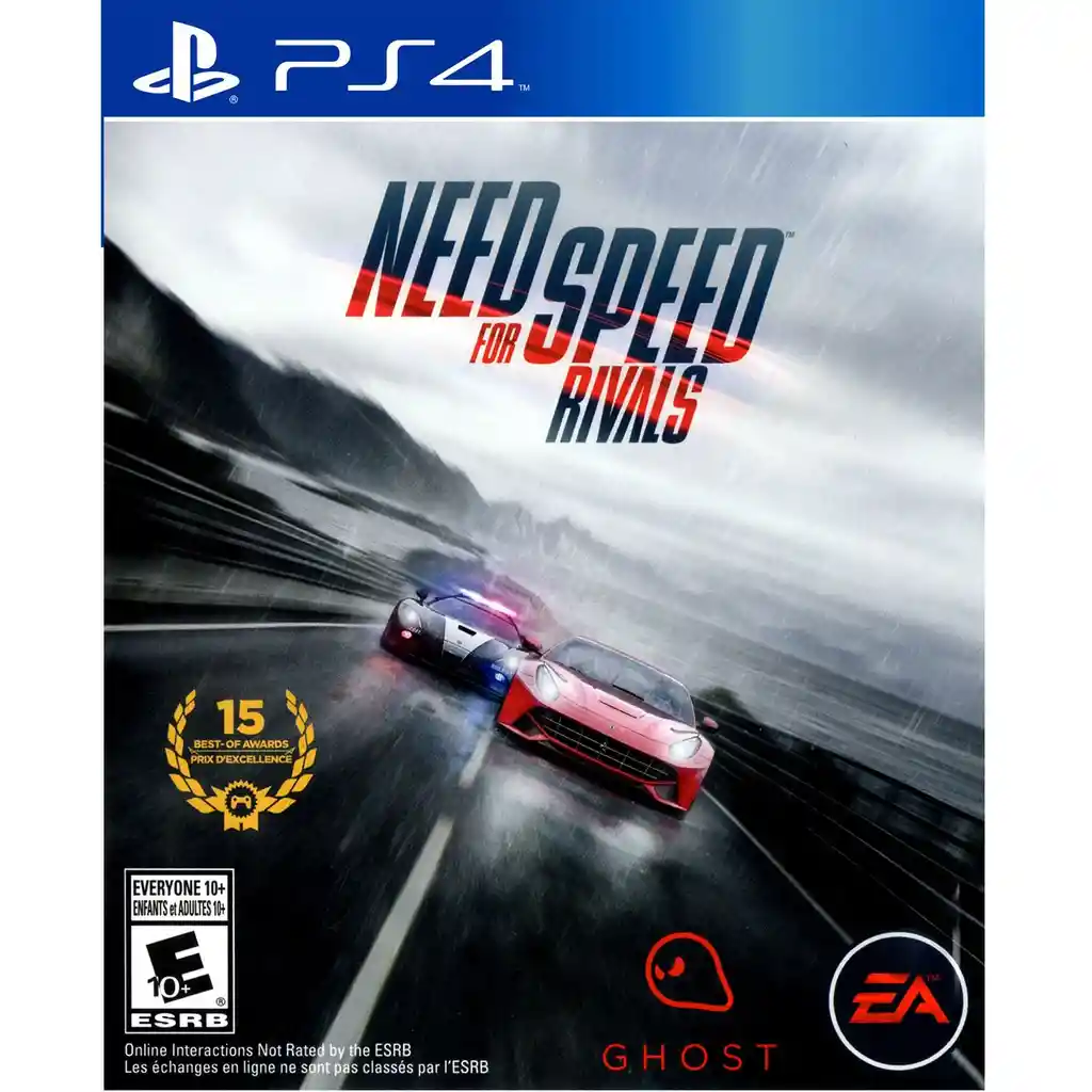 Videojuego Need For Pseed Rivals Playstation 4