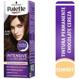 Palette Tinte Capilar Color Creme Tono 5-80 Chocolate Cereza