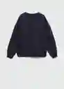 Sudadera Texas Navy Talla 10 Niñas Mango