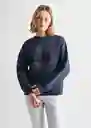 Buzo Sudadera Bold Navy Talla 21 Teen Niñas Mango