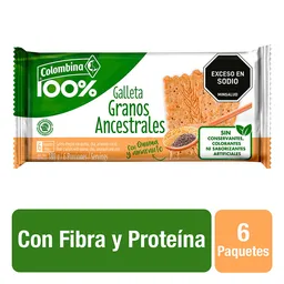 Colombina 100% Galleta Granos Ancestrales