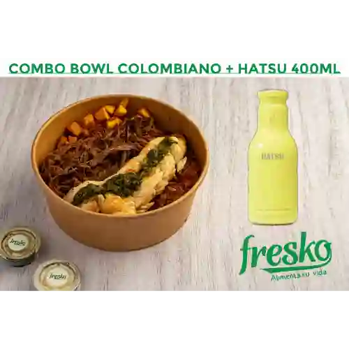 Combo Bowl Colombiano+te Hatsu de 400Ml