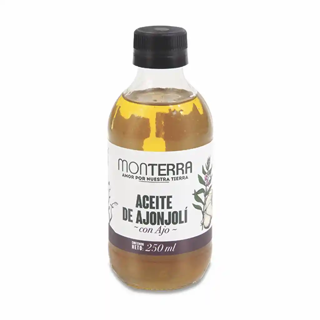 Monterra Aceite de Ajonjolí Con Ajo