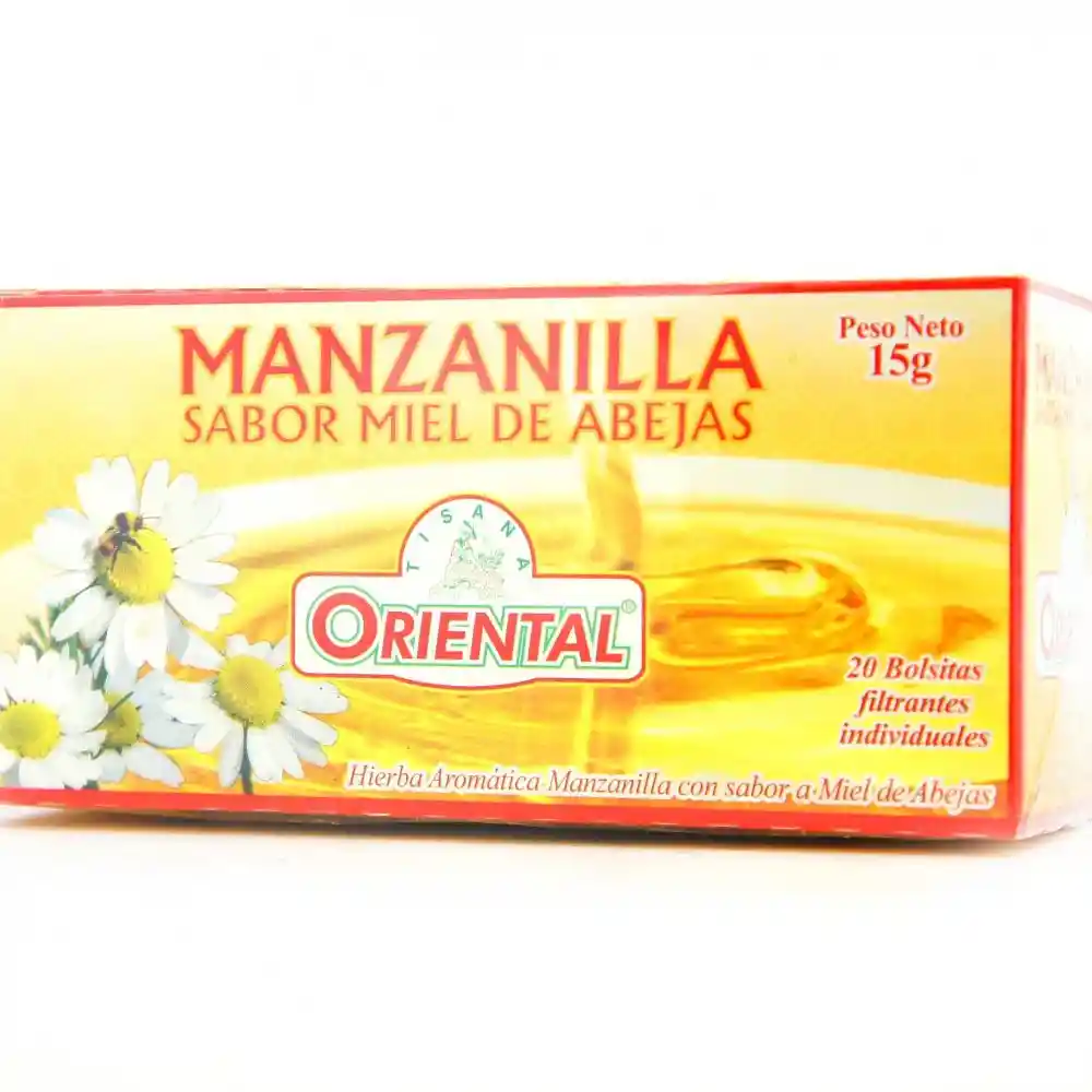 Oriental Té de Manzanilla con Sabor a Miel de Abeja