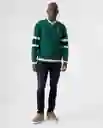 Buzo Hombre Verde Talla XL 882G022_VER195220 Americanino