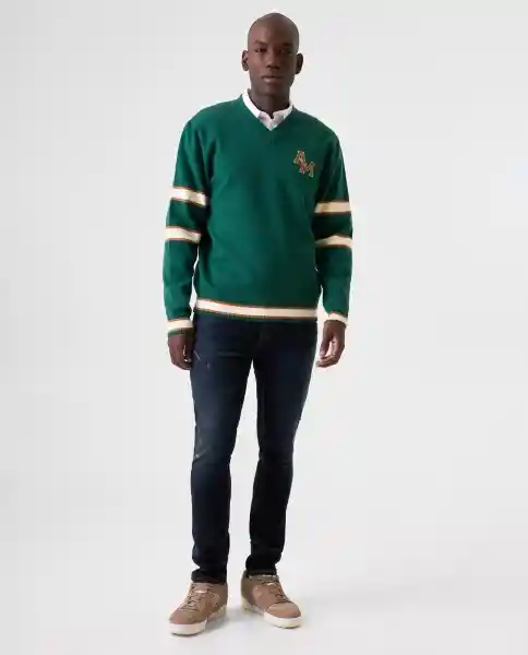 Buzo Hombre Verde Talla XL 882G022_VER195220 Americanino