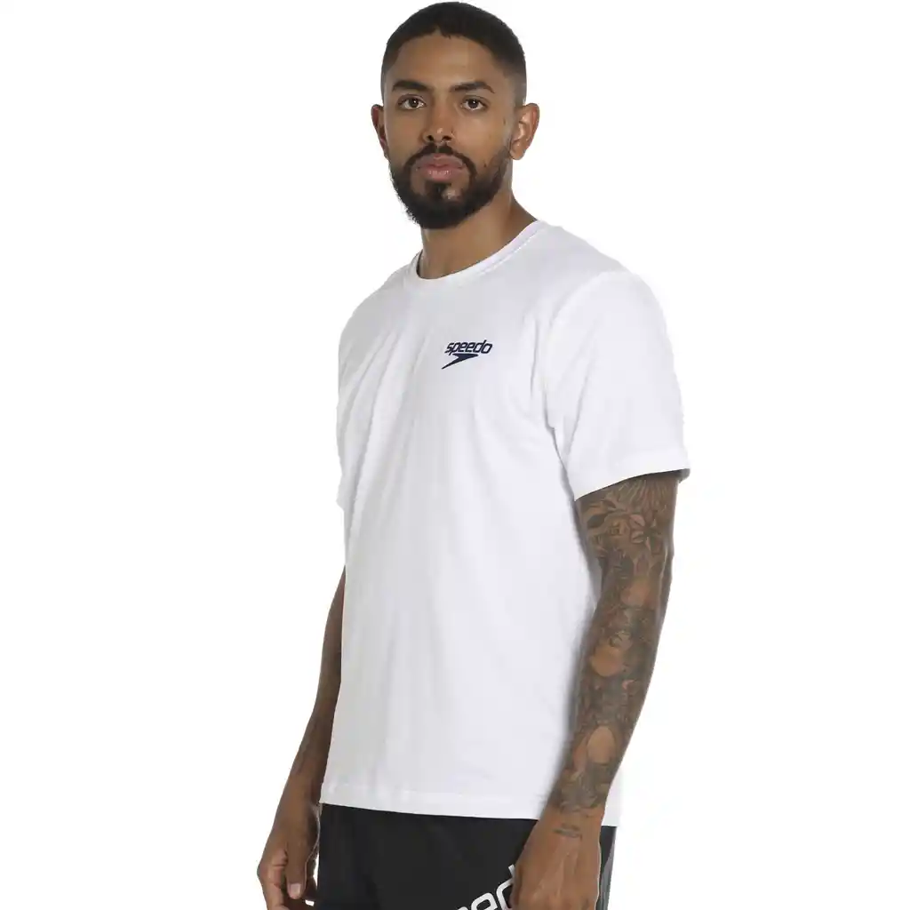 Camiseta Manga Corta Suncoast Rush Hombre Blanco-s