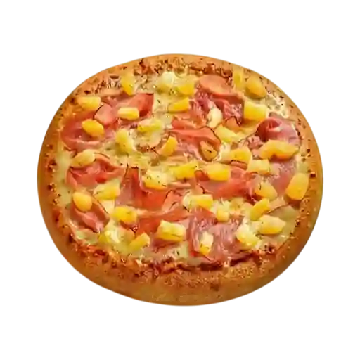 Pizza Larga de Pollo Hawaiana