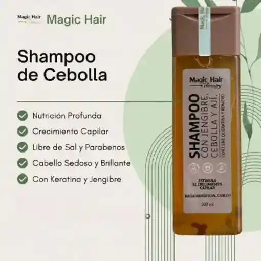 Shampoo Con Jengibre - Magic Hair