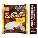 Galletas MINI COCOSETTE Wafer rellenas con crema de coco 16 Unds x 400g