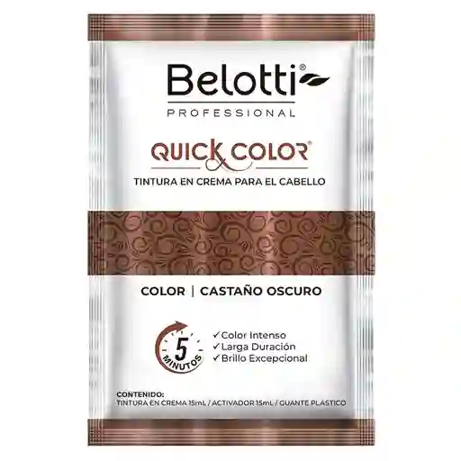 Belotti Quick Color Castaño Oscuro