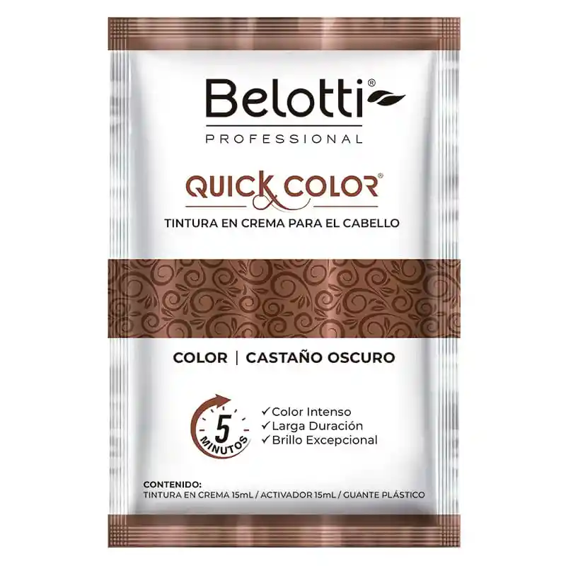 Belotti Quick Color Castaño Oscuro