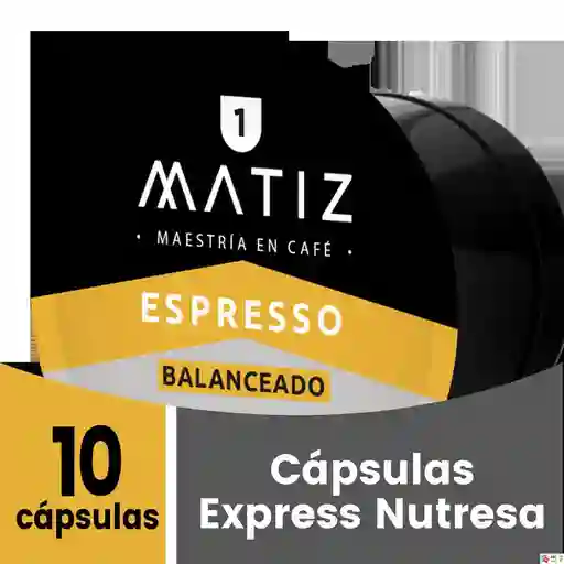 Matiz Café Ambar Cápsula Express