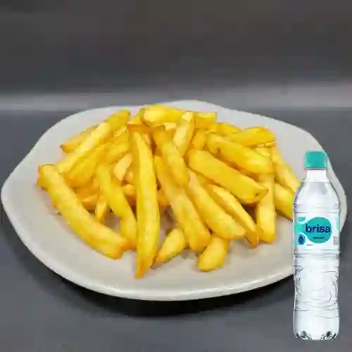 Combo Papas Francesas + Brisa Sin Gas 600ML