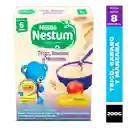 Cereal infantil NESTUM Trigo, Banano y Manzana x 200g