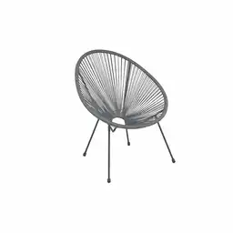 Outzen Silla Cuerda Acapulco Gris