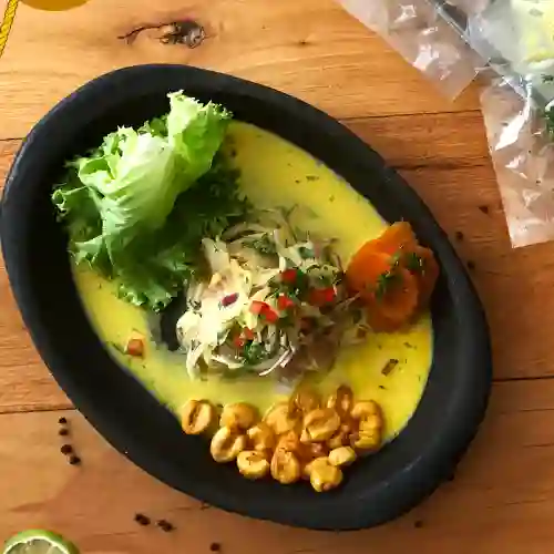 Ceviche de Corvina a la Crema