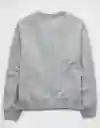 Buzo Mujer Gris Talla: SMALL 2508050 American Eagle