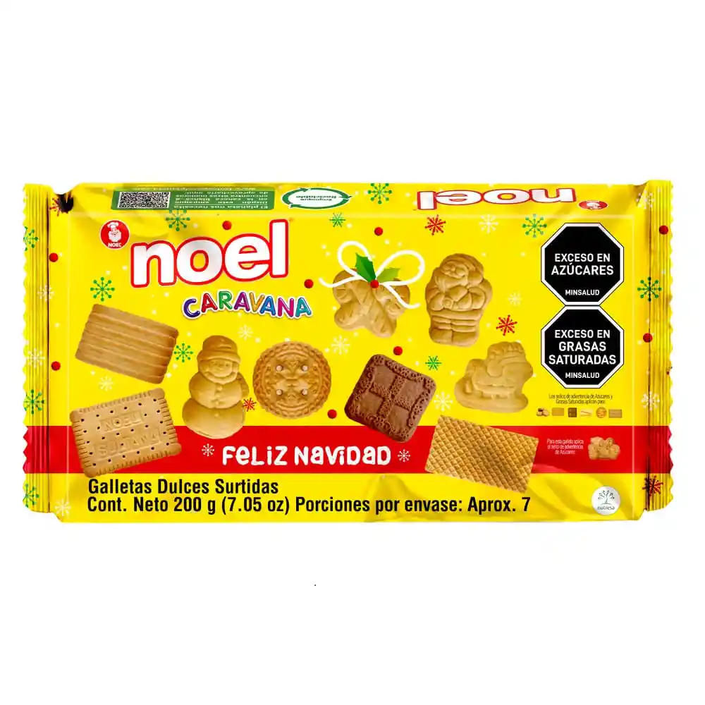 Noel Galleta Caravana Feliz Navidad