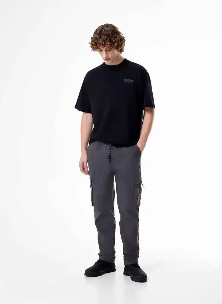 Pantalon Pantalon L-gris